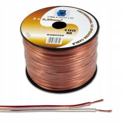 Cabletech KAB0307 Hangszórókábel 0, 5mm (KAB0307)