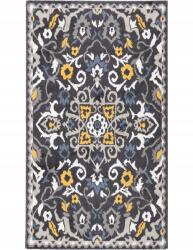 e-floor Szőnyeg Norway 67x120 cm Klasszikus Ornament Vintage Szürke (507541)