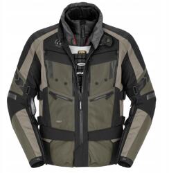Spidi 4SEASON Evo kabát (fekete/katonai zöld, 4XL méret)