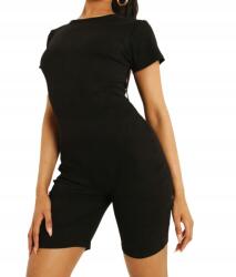 Boohoo Overál Casual Fekete Bordázott 40 L Rzm L
