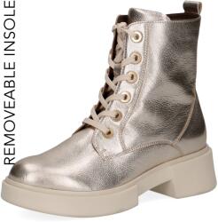 Caprice Nikita metál/arany kényelmes bőr bakancs [25101-43-959] méret39 (25101-43-959)