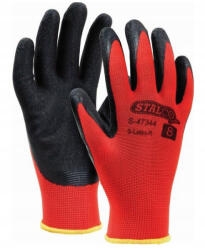 Stalco S-latex R8 Poliészter Védő Munkavédő Kesztyű (S-47344)