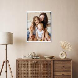 MPink Design Képkeret 50x70 cm, fehér lakkozott dombornyomott plexi (MP-R50X70IL13,15,0)