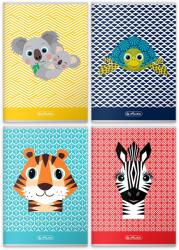 Herlitz Iskolai Füzet Kockás A5 32 lapos Herlitz Állatok (9582503)