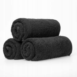York Fürdőlepedő Rimini pamut vastag 70X140 cm 500g Fekete pamut (YR02-3/01)