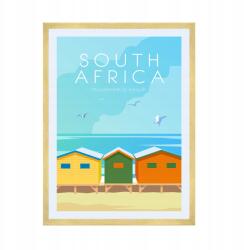  Dél-afrikai Köztársaság poszter 50x70 cm arany keret (MP1-0197_50X70,045)