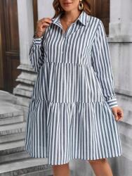 Emery Rose Kétszínű Ruha Csíkos (5XL) (612719)