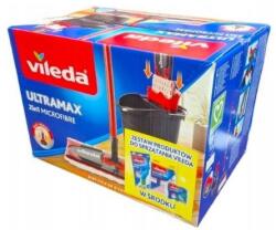 Vileda Vileda Ultramax lapos felmosó szett vödör kesztyű törlőkendő szivacs (4023103258457)