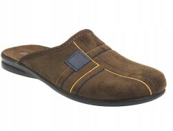 Inblu Férfi Papucs Inblu OG-2D Könnyű Házipapucs Puha Szövet Sötétbraun (OG00002D.043)