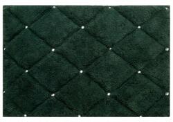 Eurofirany Fürdőszobai szőnyeg 60x90 CHIC2, Sötétzöld (5903571191533)