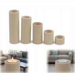 Peewit Fa Gyertyatartó Szett, Kerek, Tea Mécseshez (5904870433249)