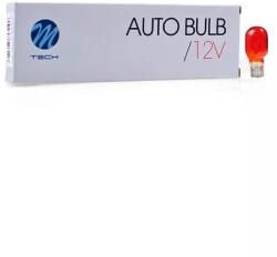 m-tech 12V, T15, WY16W halogén izzó, sárga - 1db