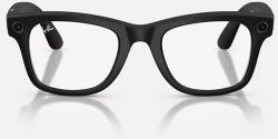Ray-Ban Ochelari Smart META Wayfarer Gen 2 RW4012 601SSB 50-22, Wi-Fi 6, Bluetooth Lentile Transparente, Negru (RW4012 601SSB 50-22) - vexio