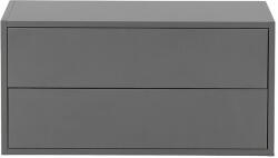 Leziter Boxie 2 fiókos fali szekrény 40x80x37 cm antracit