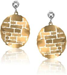  Toscana Ezüst Fülbevaló - Arany Kör Design