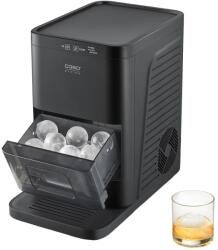 CASO Design Germany jégkockakészítő gép, ideális whiskyhez/ginhez/koktélhoz, 3.6 kg/nap kapacitás, 60 perc/ciklus, 50 - 55 mm-es golyók, kompresszoros technológia, fényjelzők, üres víztartály/teli j