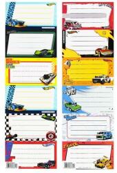 Starpak Hot Wheels 6 db-os füzetcímke (559535) (559535) - pepita