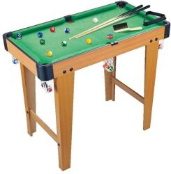  Biliárdasztal, Alista Home, Lábakkal, +6 Év, 74 x 63 x 40 cm, Fa/ABS, Barna/Zöld