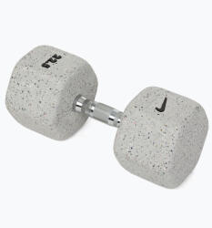 Nike Strength Gantera cauciucată Nike Strength Grind Hex Dumbbell 22, 5 kg wolf grey