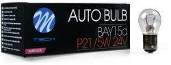 m-tech 24V, P21/5W, BAY15d halogén izzó - 1db