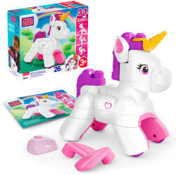 Mega Bloks, Build & Enchant Unicorn, set de blocuri, 26 piese