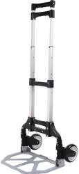 Strend Pro Molnárkocsi, Strend Pro, fekete/szürke, maximum 75 kg teherbírás, összehajtható, lépcsőző, teleszkópos nyél (TC2182518)
