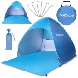 Activ Space önfelállító strandsátor, kék, 145x165x110cm, 5 cövekkel és hordtáskával (0136)