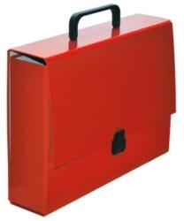 Vaupe Fogantyús aktatáska, Vaupe, karton, A4, piros (PMIC191430_69)