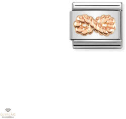 NOMINATION "9K Rosé végtelen kötél" charm - 430106-24