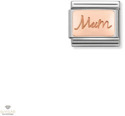 NOMINATION "9K Rosé Mum" charm - 430101-34