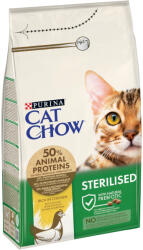 Cat Chow 2x1, 5kg PURINA Cat Chow Adult Special Care Sterilised száraz macskatáp
