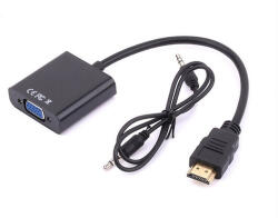 Thunder Germany HDA-103 [HDMI-VGA] átalakító (+audio csatlakozó és kábel) - mkaudio