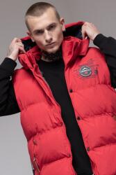 Geographical Norway Geographical Norway, Vilano bélelt mellény levehető kapucnival, Élénkpiros, 3XL (VILANO-DB-MEN-005-RED-XXXL)