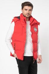 Geographical Norway Geographical Norway, Vilano bélelt mellény levehető kapucnival, Piros, XL (VILANO-MEN-005-RED-XL)