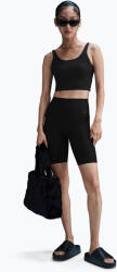 Nike Zenvy Rib Light Support Longline edzőmelltartó fekete/fekete