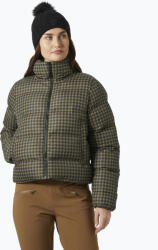Helly Hansen női Jade Puffer szepia houndstooth aop pehelypaplan dzseki