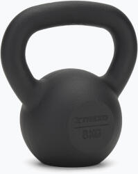 XTREXO 8kg fekete öntöttvas kettlebell