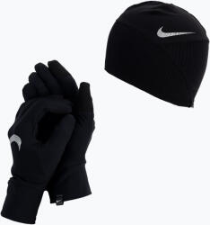 Nike Essential Running női sapka + kesztyű szett fekete N1000595-082