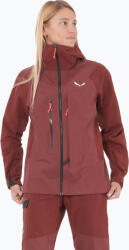 Salewa Női softshell kabát Salewa Sella DST Hyb syrah