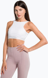 Calvin Klein Medium Support YAF fényes fehér fitness melltartó