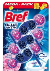Bref color aktiv ароматизатор за тоалетна чиния, Цветя, 3х50гр