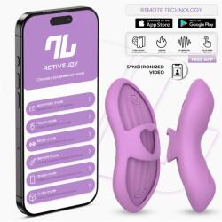 INTOYOU App Series Laia Heated Finger Vibrator with App Purple Vibrator