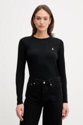 Ralph Lauren bluză cu mânecă lungă pentru femei, din bumbac 99KK-TSD143_99X (211B14604)