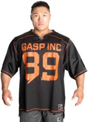 GASP INC - No1 Football Tee - Férfi Póló - Fekete/narancs