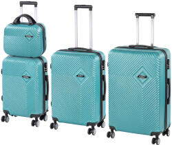 Leziter TraveLux Pro XXV set valize cu role albastru lagună (LTRPBS-XXV-LK) Valiza