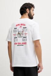 New Balance tricou pentru bărbați, din bumbac Ramen PPY2-TSM135_00X (MT61H51DWT)