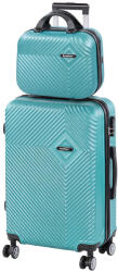 Leziter Set de valize cu roți TraveLux Pro VI, albastru lagună (LTRPBS-VII-LK) Valiza