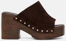 Answear. LAB papuci pentru femei, din piele întoarsă BPY2-OBD047_89X (28151.tjk)