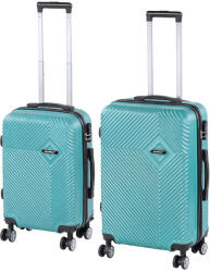 Leziter TraveLux Pro IX gurulós bőrönd szett lagúnakék (LTRPBS-IX-LK) - leziter