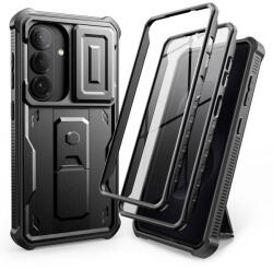 Tech-Protect TP3328 Tech-Protect Kevlar Cam+ Samsung Galaxy S26 tok, 2 db-os csomag, Fekete (TP3328)